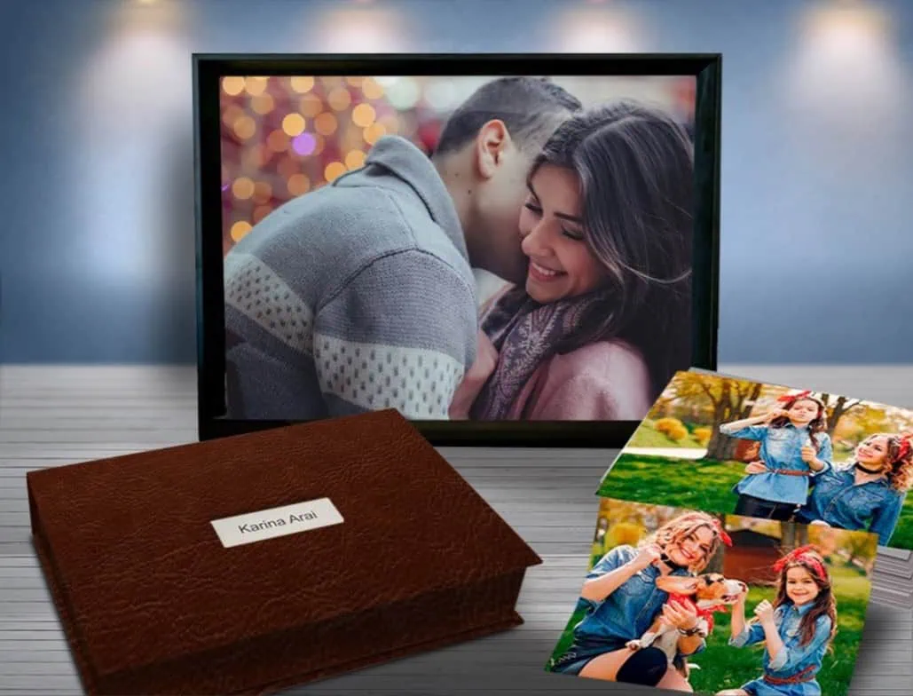 Fotos personalizadas de alta qualidade, impressão em papel fotográfico, presente exclusivo e personalizado.