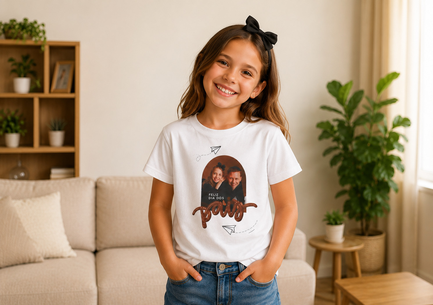 Camiseta Infantil - Dia dos Pais