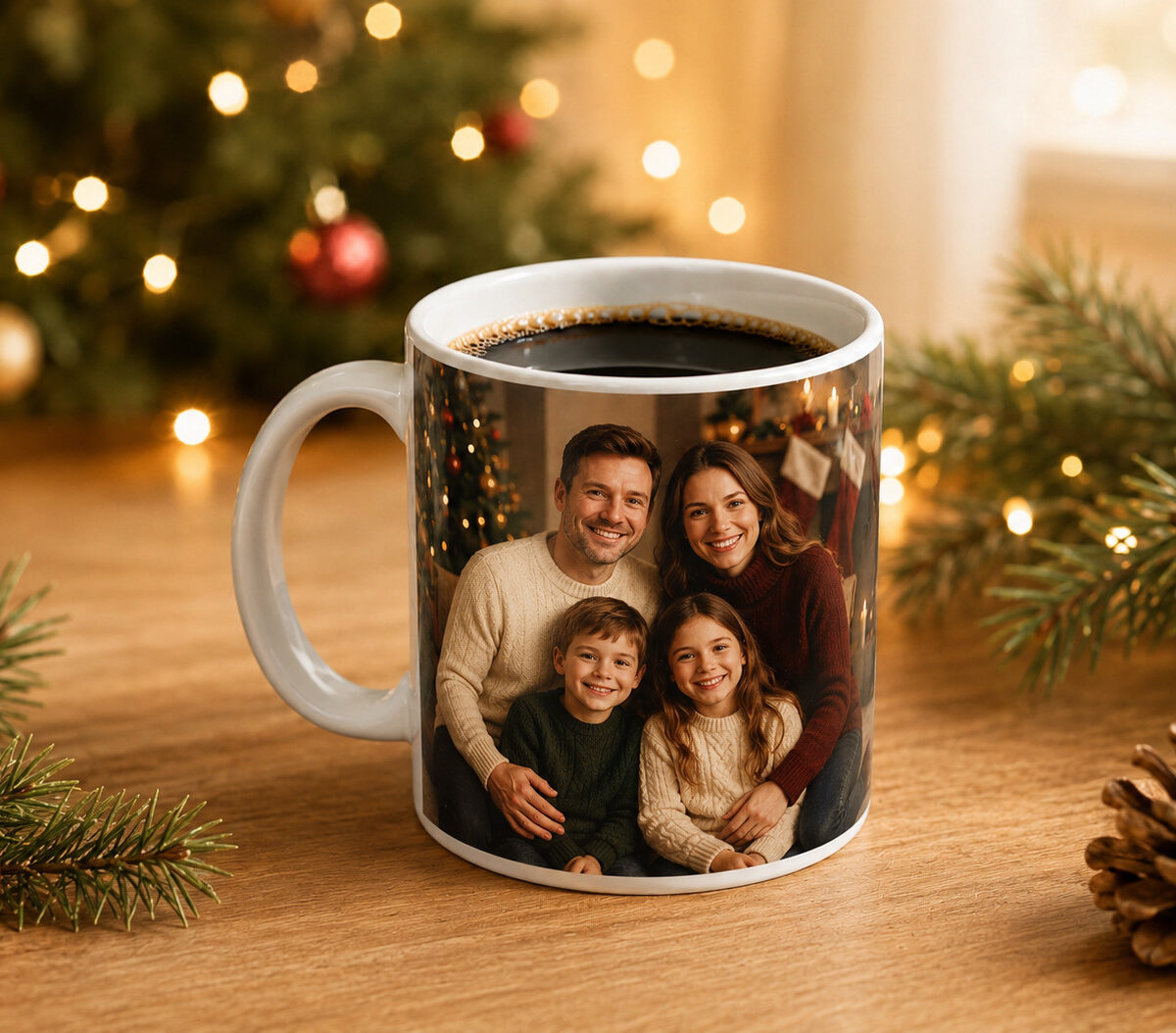 Caneca Branca - Natal