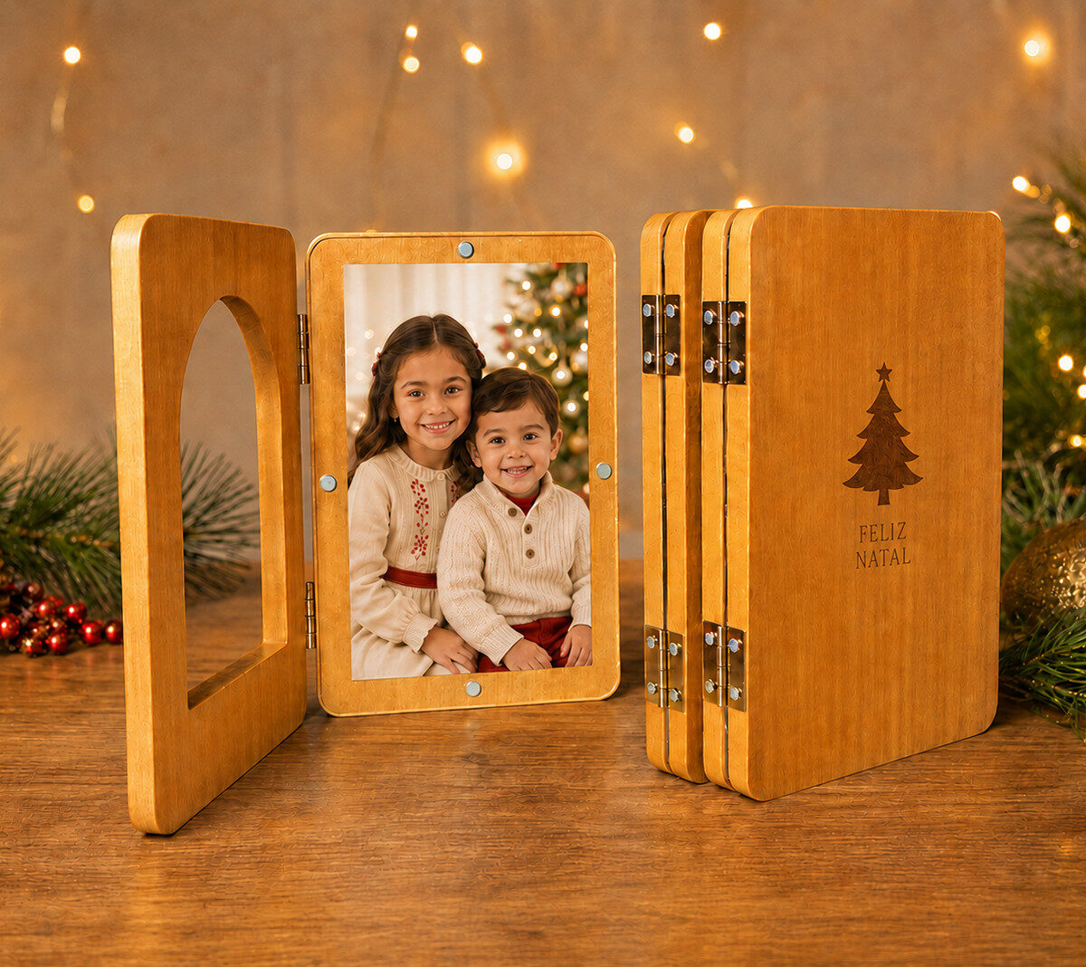 Porta-Retrato Magnético - Natal